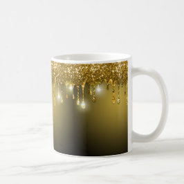 HOLIDAY GOLD MET CHRISTMAS GOLD DRIP PATTERN KOFFIEMOK