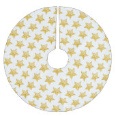 Holiday Gold Stars boomrok Kerstboom Rok (Voorkant)