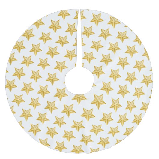 Holiday Gold Stars boomrok Kerstboom Rok (Voorkant)