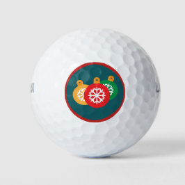 Holiday Golf Balls/kerstsierdesign Golfballen