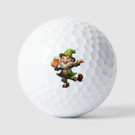 Holiday Golf Balls - St Patrick's Leprechaun Golfballen