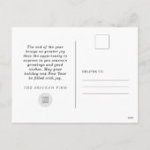 Holiday Greenery Corporate Kaart Seizoenen Groeten (Achterkant)