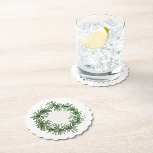 Holiday Greens Kartonnen Onderzetters (Insitu)