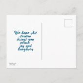 Holiday greeting card feat. Pete the Pekingese Feestdagenkaart (Achterkant)