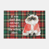 Holiday Grumpy Cat Doormat Deurmat (Voorkant)