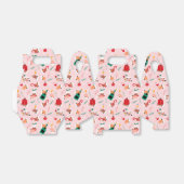 Holiday Hands Feestelijke Viering Patroon Bedankdoosjes (Uitgevouwen)