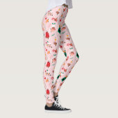 Holiday Hands Feestelijke Viering Patroon Leggings (Rechts)