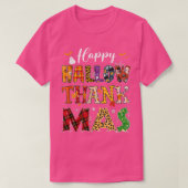 Holiday Happy HallowBedanktMas Kerstmis Thanksgivi T-shirt (Design voorkant)
