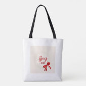 Holiday Harmony Design Tote Bag (Achterkant)