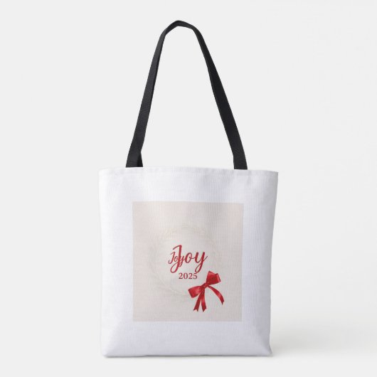 Holiday Harmony Design Tote Bag (Achterkant)