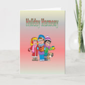 Holiday Harmony Kaart (Voorkant)