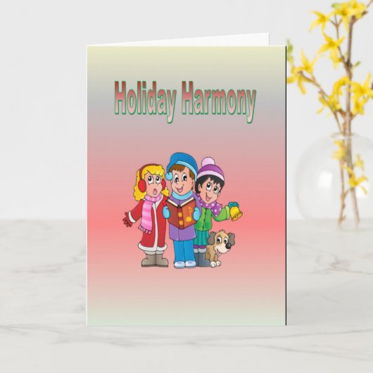 Holiday Harmony Kaart (Gele Bloem)