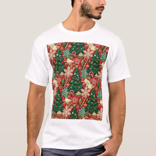 Holiday Haven: Festive Designs & Cheer T-shirt (Voorkant)