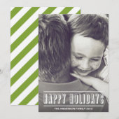 HOLIDAY HEADLINE | HOLIDAIRE FOTOKAART FEESTDAGENKAART (Voorkant / Achterkant)