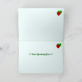 Holiday Hearts Wide (foto lijst) Feestdagen Kaart (Binnen)