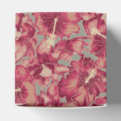 Holiday Hibiscus, Hawaiian Style Kerstmis Bedankdoosjes (Bovenkant)