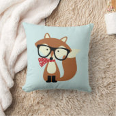 Holiday Hipster Brown Fox Kussen (Deken)