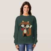 Holiday Hipster Brown Fox Trui (Voorkant volledig)
