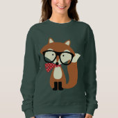 Holiday Hipster Brown Fox Trui (Voorkant)