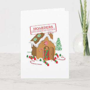 Holiday Hoarders Feestdagen Kaart