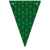 Holiday Hodgepodge Driehoek Bunting Banner (Derde vlag)