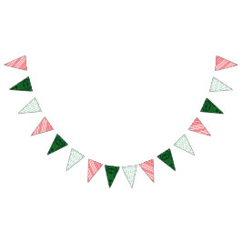 Holiday Hodgepodge Driehoek Bunting Banner