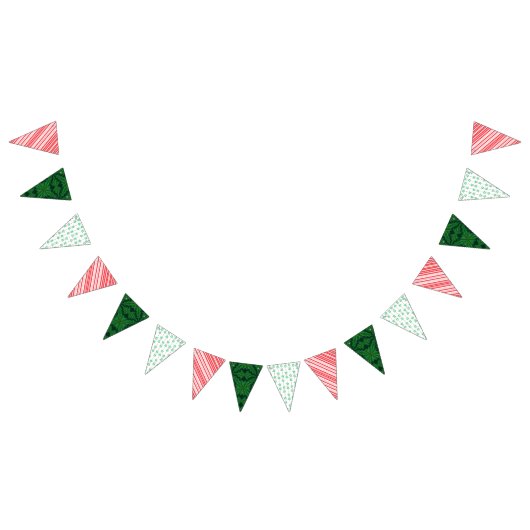 Holiday Hodgepodge Driehoek Bunting Banner (Alle)