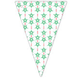 Holiday Hodgepodge Driehoek Bunting Banner (Derde vlag)