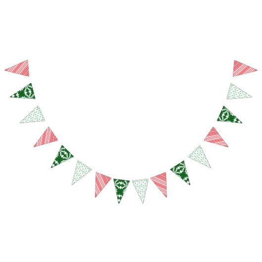 Holiday Hodgepodge Driehoek Bunting Banner (Alle)