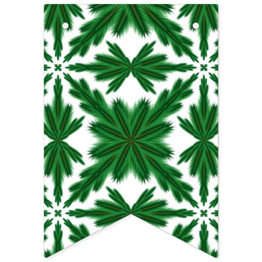 Holiday Hodgepodge Swallowtail Bunting Banner (Tweede vlag)