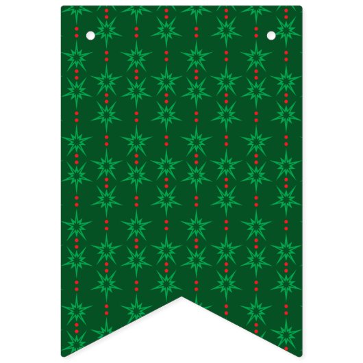 Holiday Hodgepodge Swallowtail Bunting Banner (Derde vlag)