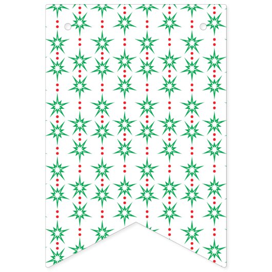 Holiday Hodgepodge Swallowtail Bunting Banner (Derde vlag)