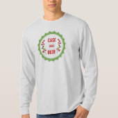 Holiday Hoesje Does Beer: Basic T-shirt met lange  (Voorkant)