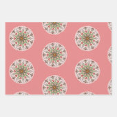 Holiday holly inpakpapier vel (Voorkant 3)