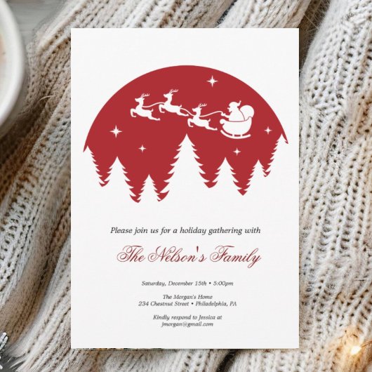 Holiday Holly Kerstfeest Feestdagenkaart