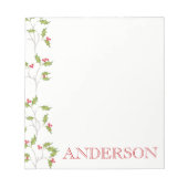 Holiday Holly Note Pad Notitieblok (Voorkant)