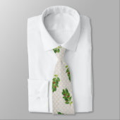 Holiday Holly Pattern Stropdas (Gebonden)