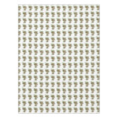 Holiday Holly Retro Style Tablecloth Tafelkleed (Voorkant)