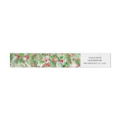 Holiday Holly Return Address Label (Individueel)