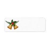 Holiday Holly Return Address Labels (Voorkant)