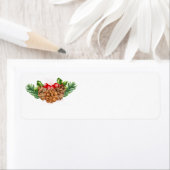 Holiday Holly Return Address Labels (Insitu)