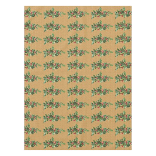  Holiday Holly Tafelkleed (Voorkant)