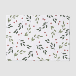 Holiday Holly-weefselpapier Tissuepapier