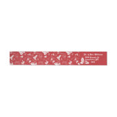 Holiday Holly | Wraparound Adreslabel (Individueel)
