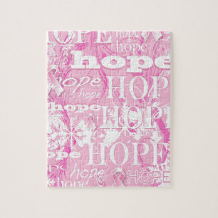 Holiday Hope Breast Cancer Awareness Products Legpuzzel