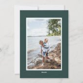 Holiday Hope Modern Botanical Berry Feestdagenkaart (Achterkant)