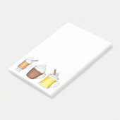 Holiday Hot Cocaca Buttered Rum Egg Nog npost-its Post-it® Notes (Schuin)