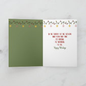 Holiday Hot Cocoa Feestdagen Kaart (Binnen)