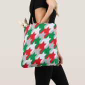 Holiday Houndstooth Tote Bag (Dichtbij)
