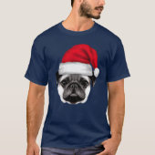 Holiday house pug t-shirt (Voorkant)